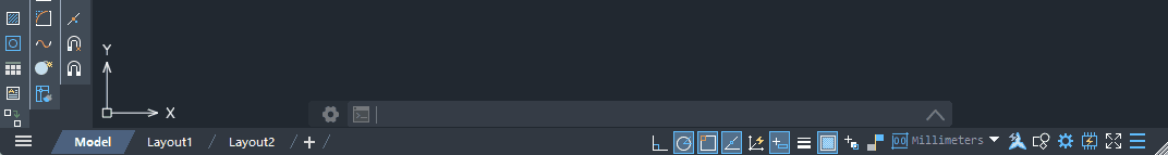 Nowy pasek poleceń w ZWCAD 2026 SP 1.1
