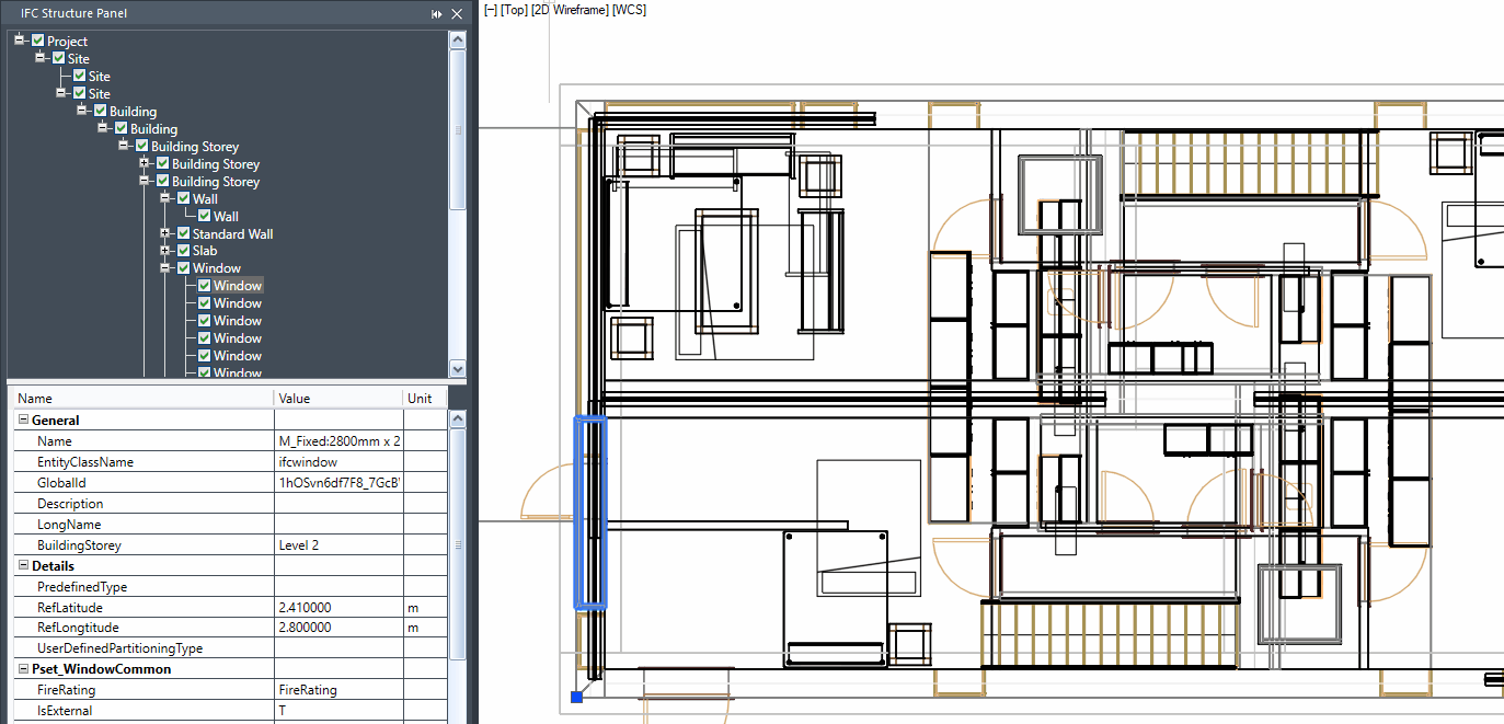 Import IFC do ZWCADa 2025