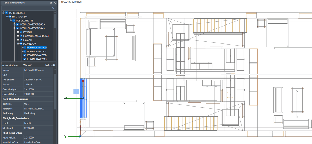 Import IFC w ZWCADzie 2026 1.1