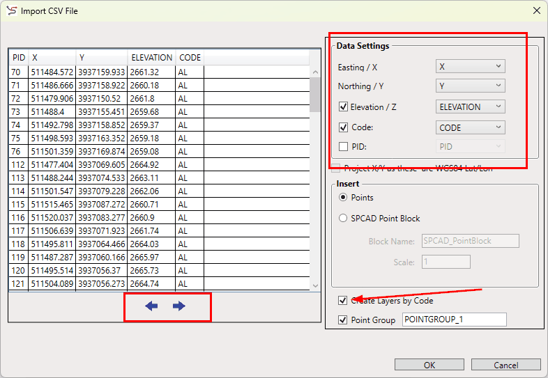 Import punków na podstawie pliku CSV