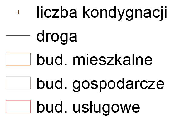 Legenda planu miasta