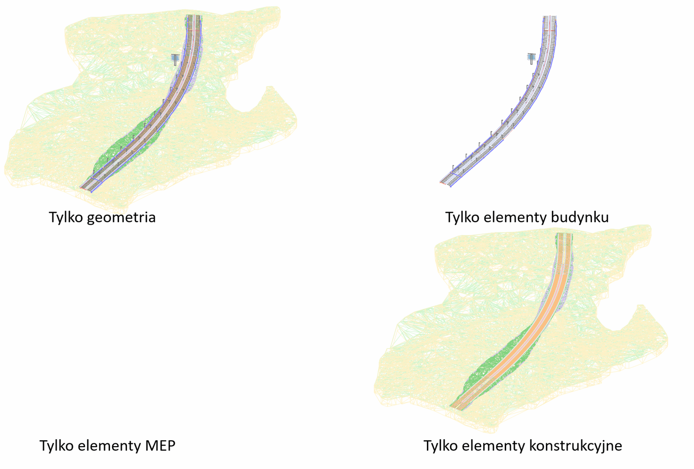 Porównanie metod importu IFC