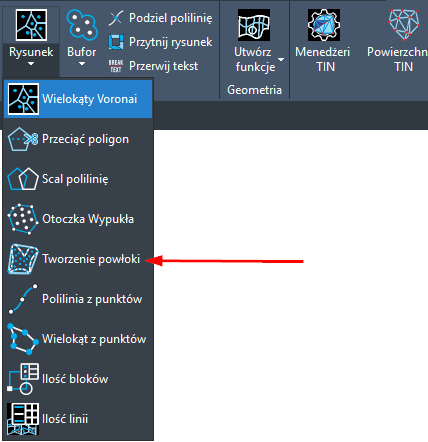 Tworzenie powłoki w SPCADzie