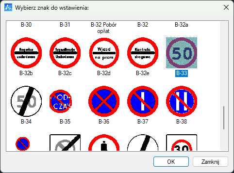 Wstawianie symbolu znaku F-6