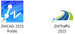 Ikona uruchomienia ZWTraffic na pulpicie