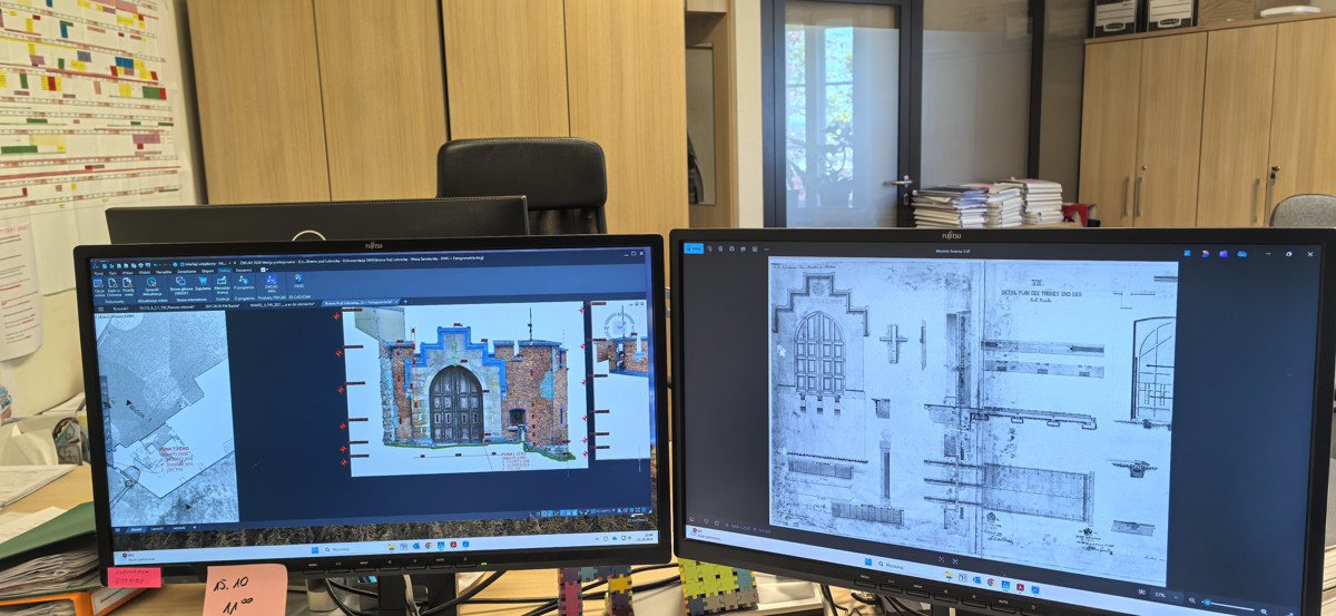 Zestawienie oryginalnego projektu z projektem CAD