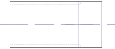 Rzut gwintu zewnętrznego w ZW3D