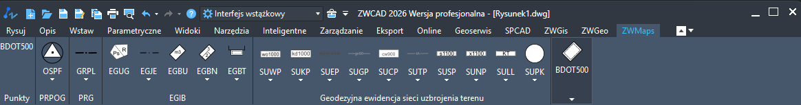 ZWMaps w nakładce ZWGis